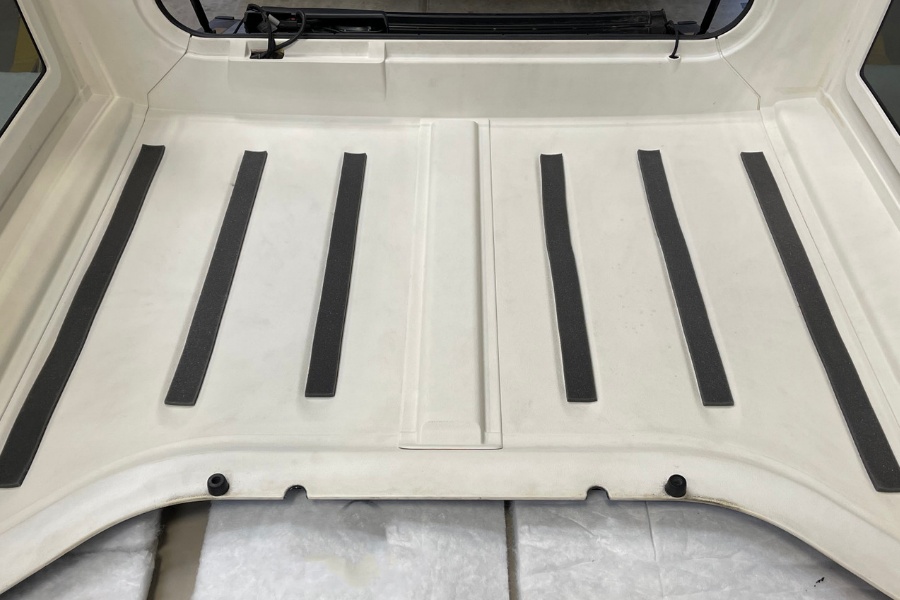DEI Sound Deading Complete Headliner Kit, Gray Leather Look - JK 2dr 11-18