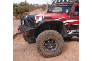 2007-2014 Jeep Wrangler JK Front Stubby Non Winch Bumper Pkg