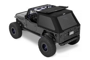 Bestop Trektop Slantback Soft Top - Black Twill - LJ