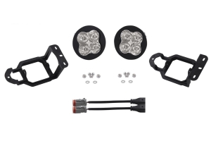 Diode Dynamics SS3 Sport LED Fog Light Kit, White - Pair - JT Sport w/ Plastic Bumper