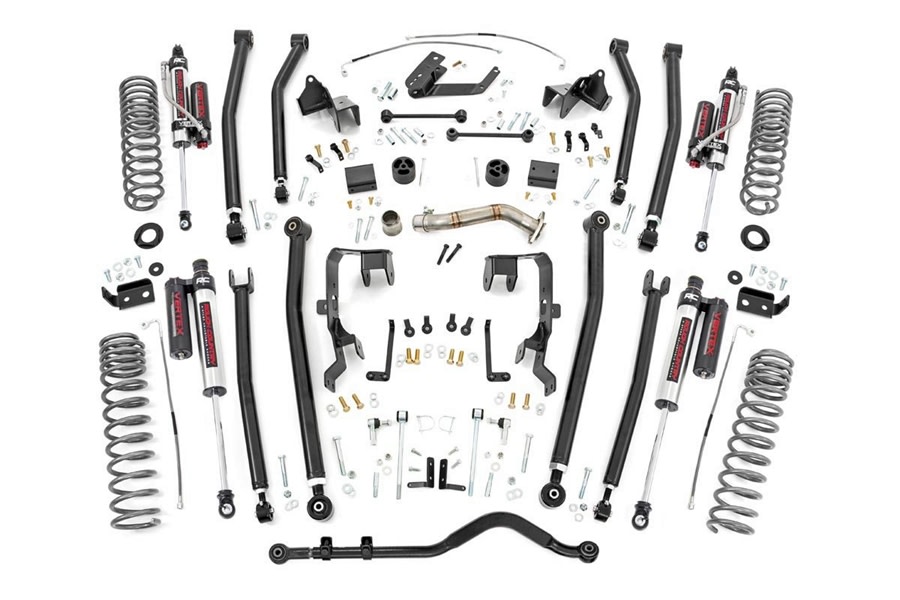 Rough Country 4in Long Arm Lift Kit w/ Vertex Shocks  - JK 2012+ 2Dr 3.6L