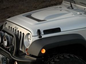 AEV Heat Reduction Hood w/Black Mesh - JK
