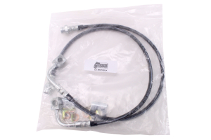 RockJock Braided Brake Line Kit - 23.5in - JK