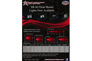 Rigid Industries SR-M Series Pro Flood Flush Mount