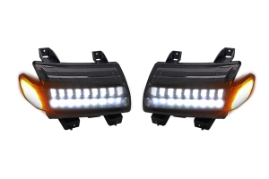 Quake LED Dual Trax Fender DRL Lights - JT/JL