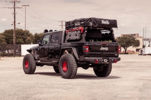 Road Armor Stealth Running Boards - Textured Black - JT
