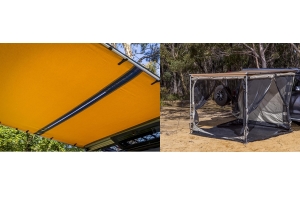 ARB 8.2ft Awning w/ LED Light Strip and Awning Room Package