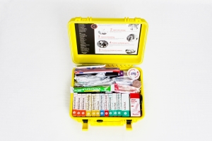 Outer Limit Supply Waterproof 6000 Series First Aid Kit - Yellow