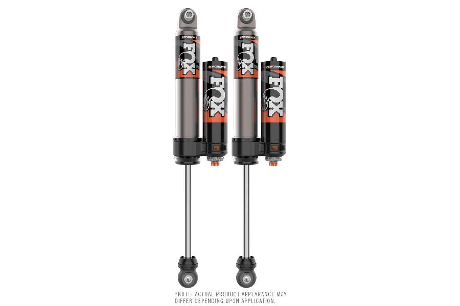 Fox 2.5 Factory Race Series Adjustable Reservoir Shocks Rear - 4.5-6in Lift - JK