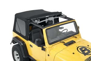 Bestop SuperTop NX Soft Top w/ Tinted Windows - Black Twill - TJ