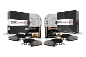 Power Stop Z17 Evolution Front and Rear Brake Kit - JL