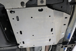 LoD Offroad BLACK OPS Transfer Case Skid Plate - Bare Steel - Bronco 2021+