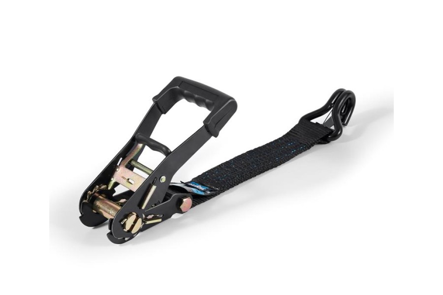 Borne Off-Road Vehicle Ratchet Tie Down Kit 4 Pack, Black