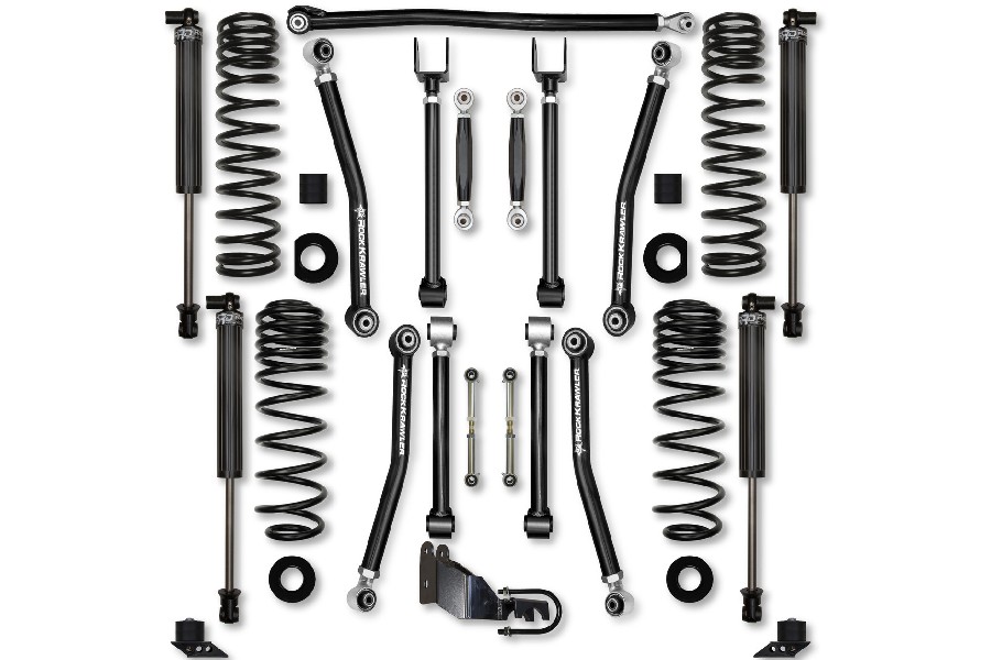 Rock Krawler 3.5in Adventure X No Limits Lift Kit - Stage 1 ( Part Number: JL35AXMNL-4S1)