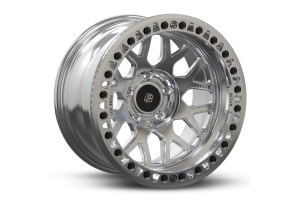 Baja Built Lite Brite Outlaw Forged Beadlock Wheel, 17x9 5x5 -12mm - Machined  - JL/JT/JK