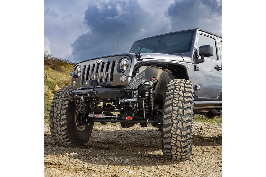 Savvy Offroad High Clearance Vented Aluminum Front Inner Fenders - Bare - JK