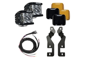 Rigid Industries A-Pillar D-SS Series Side Shooter Light Mount Kit - Bronco Sport 2021+