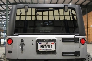 Motobilt Round Tail Light Conversion Kit - Bare - JK