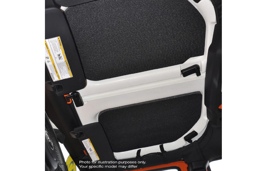 DEI Sound Deading Headliner Kit, White Original Finish - JK 4dr 07-10