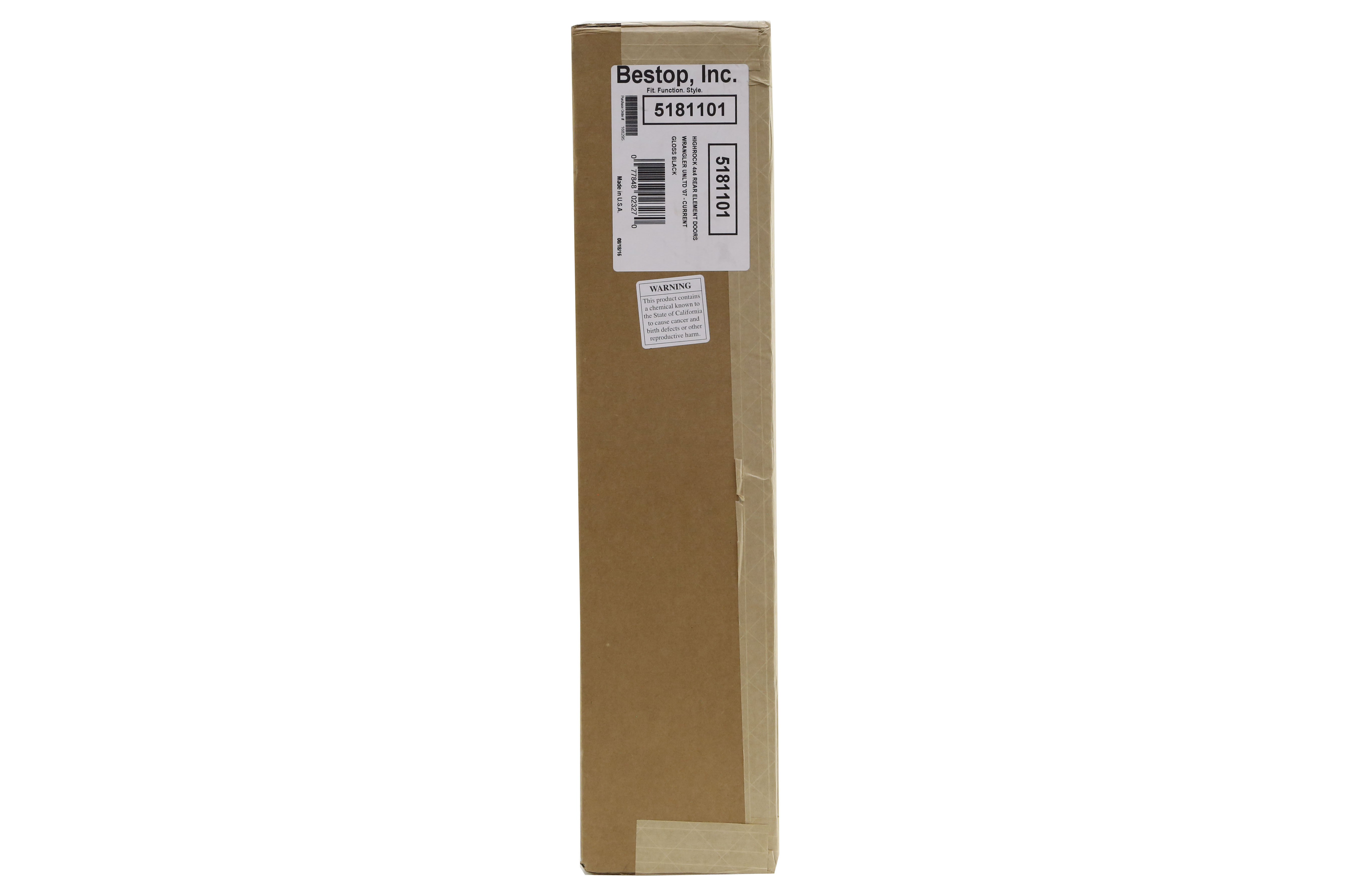 Bestop Element Door Rear w/o Storage Bags - JK 4dr
