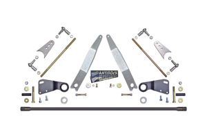 RockJock AnitRock Sway Bar Kit w/Aluminum Arms Rear - TJ