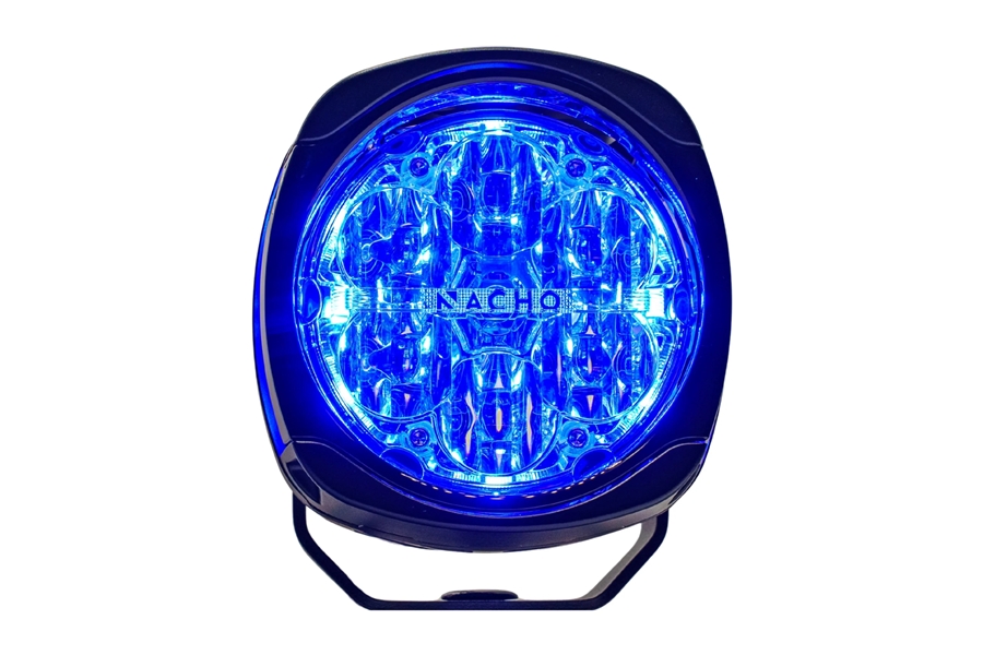 Nacho Offroad Technology Quatro Chase LED Lights - Amber/Blue