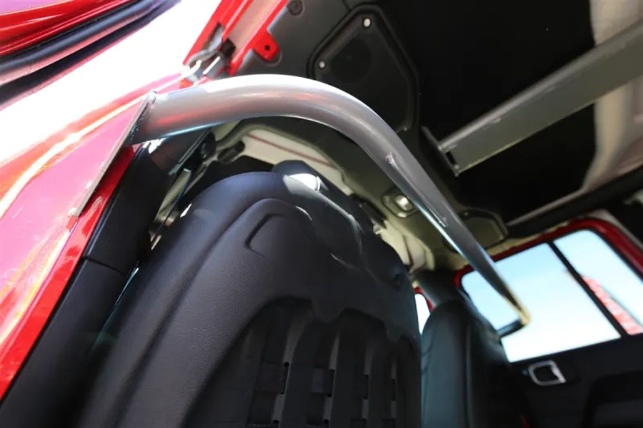 Rock Hard 4x4 Front Seat Harness Bar - JT/JL 4DR