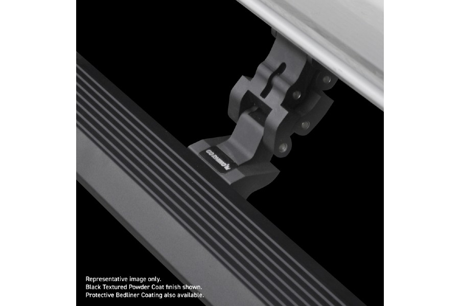 Go Rhino E-Board E1 Electric Running Board Kit, Textured Black, Cab Length - JK 2dr