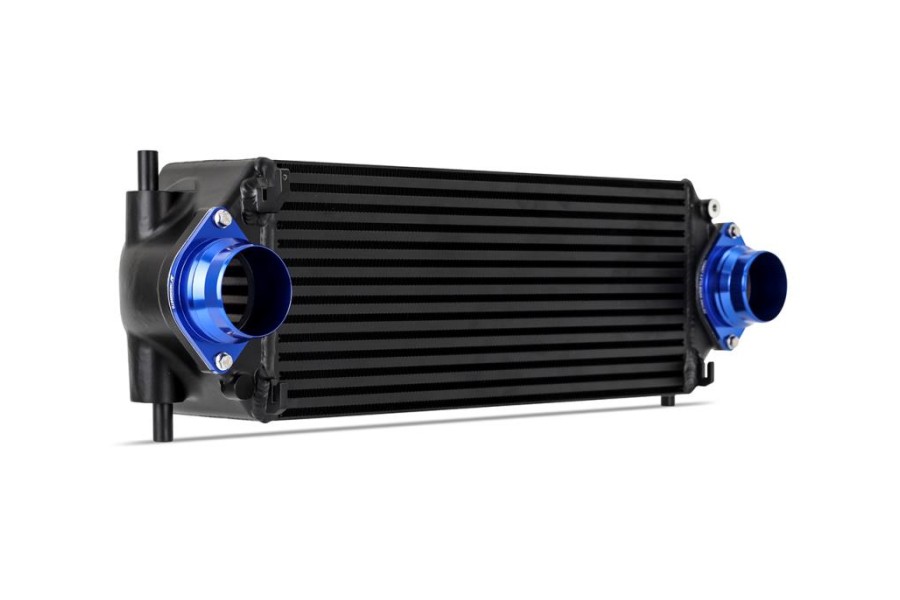 Mishimoto 2.7 L Stock Location Int Kit Micro Wrinkle Black Pipes, Black Cooler - Bronco 2021+