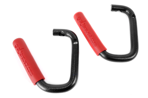 WD Automotive Front and Rear Grabars Red - JK 4dr
