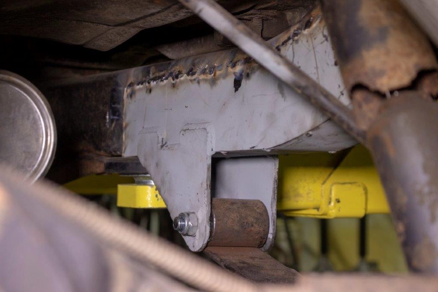 Rust Buster Rear Leaf Spring Mount Segment, Right Side - YJ