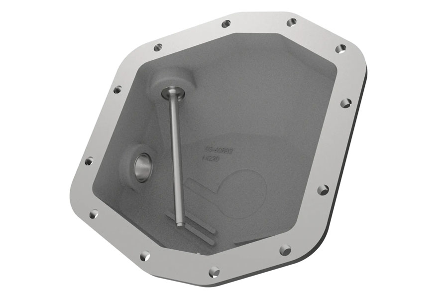 aFe POWER Pro Street Series Rear Differential Cover Black w/ Machined Fins - JL