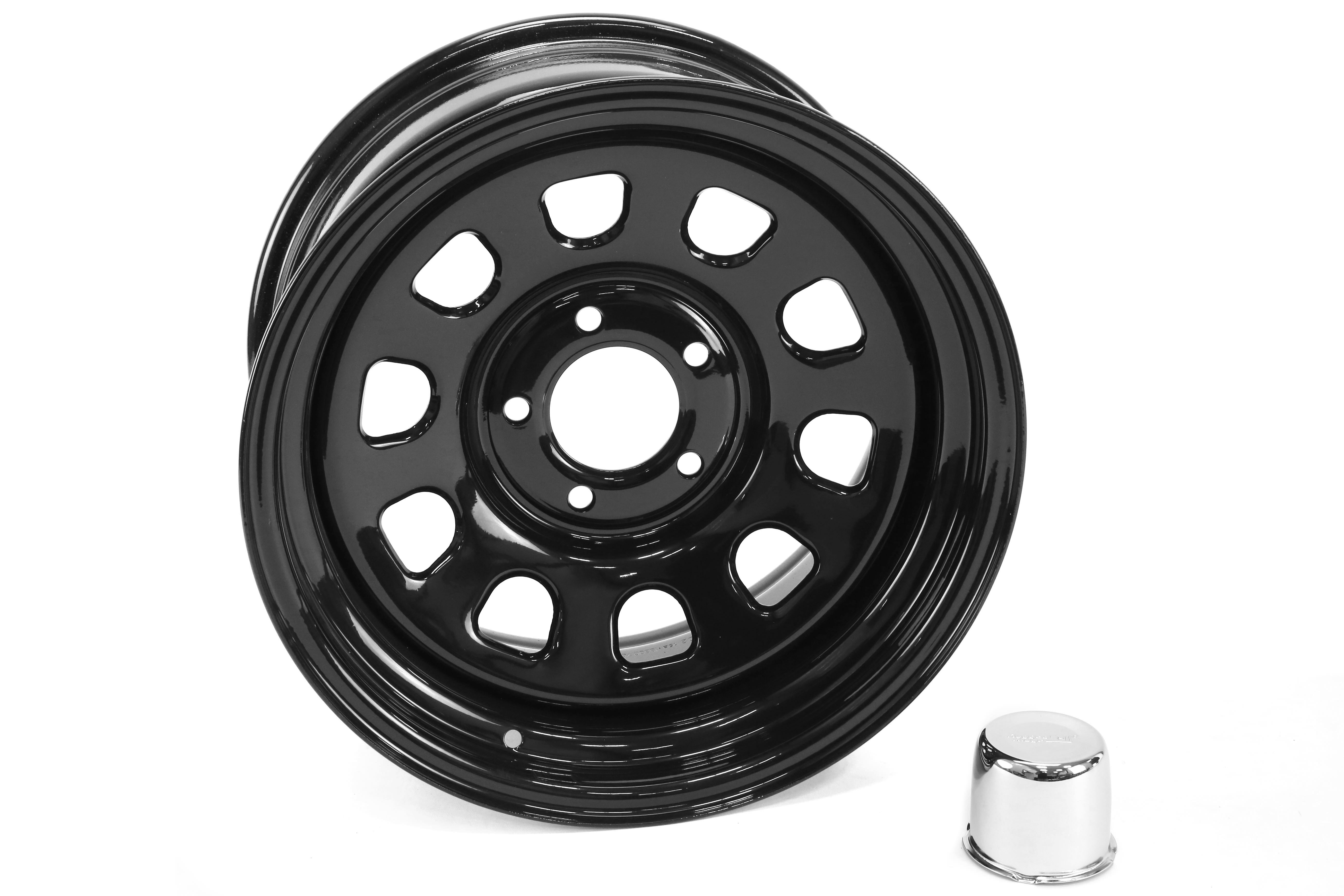 Rugged Ridge D Window Wheel Black 17x9 5x5 - JT/JL/JK
