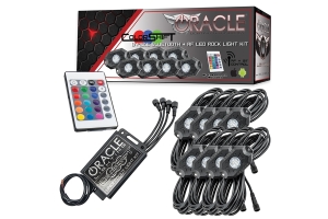 Oracle Bluetooth + RF ColorShift Underbody Rock Light Kit - 8pcs