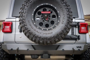 VKS Fab The Informant Rear Bumper w/ Backup Sensors - Bare - JL