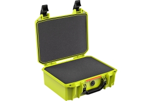 Pelican V200C Vault Medium Equipment Case w/ Foam Insert - Bright Green