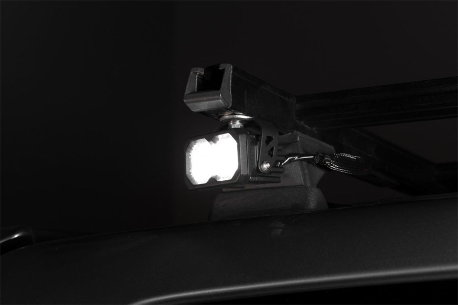 Diode Dynamics C2 2.0 White Pro LED Pod, Flood - Red