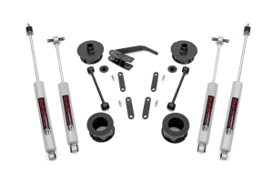 Rough Country Series II 2.5in Suspension Lift Kit w/Premium N3 Shocks - JK