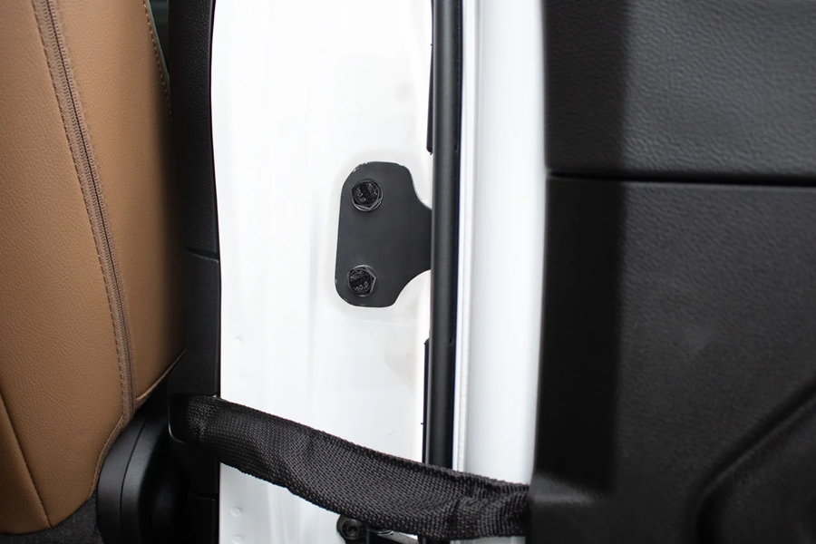 Kentrol Body Door Hinge Set - Black - JL 2Dr