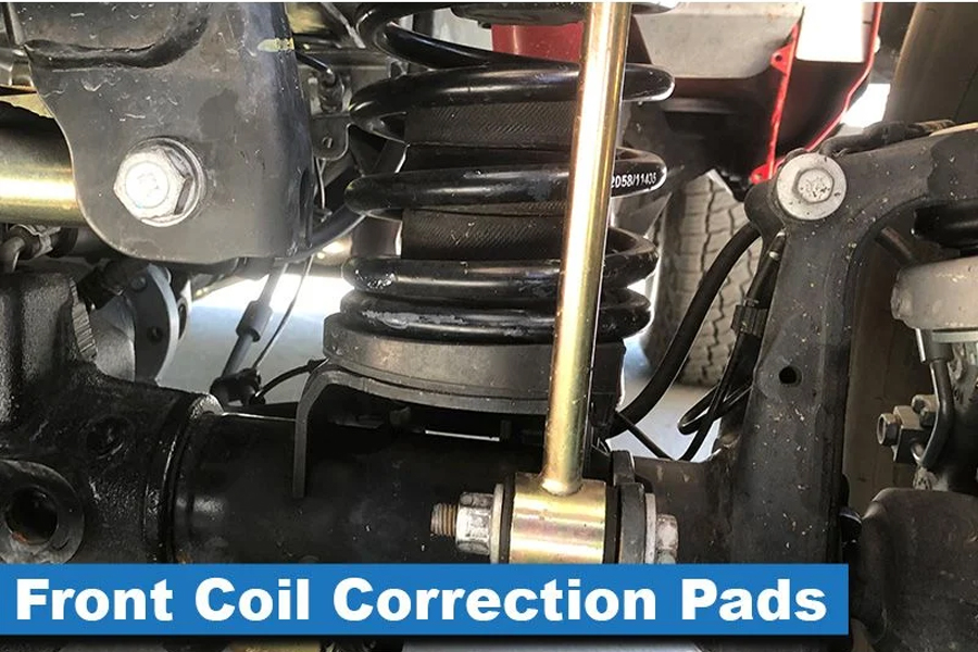 MetalCloak Coil Correction Pads - Front - JL/JT