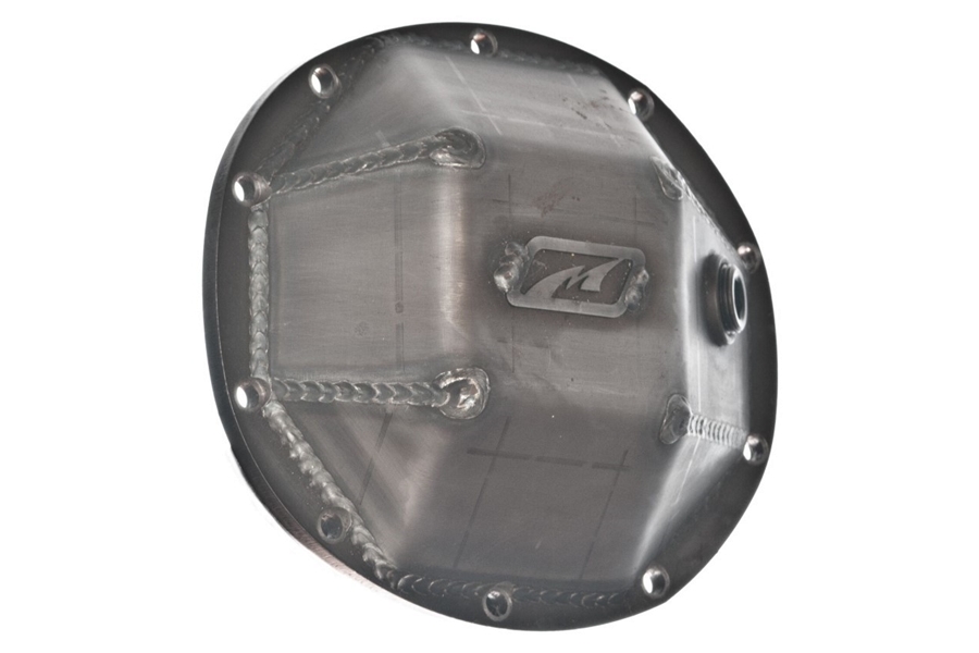 Motobilt Dana 35 Rear Diff Cover w/ Integrated 3/4in Fill Plug - Bare Steel - TJ/YJ
