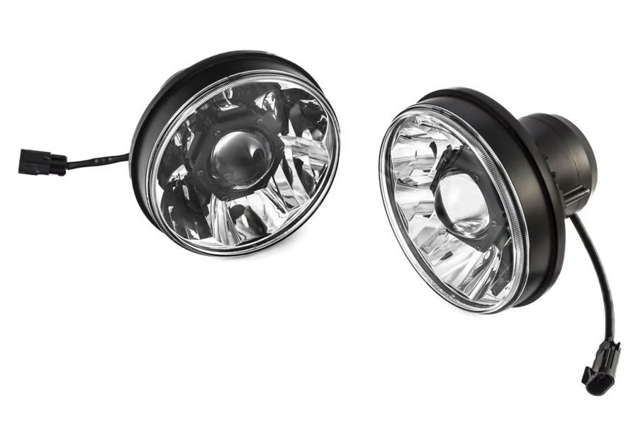KC HiLiTES Gravity LED PRO 7in Headlight Pair - JK