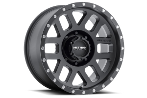 Method Race Wheels 306 Mesh Series Wheel 17x8.5 6x5.5 Matte Black - Bronco 2021+