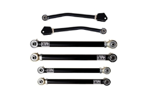 Evo Manufacturing Enforcer Plus Arm Set w/ All 8 Adjustable Control arms - No Track Bars - JT