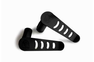 Steinjager Stationary Foot Pegs - Black - JT 2019