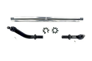 Apex Chassis 2.5 Ton Drag Link Kit, Polished - No Flip - JT/JL