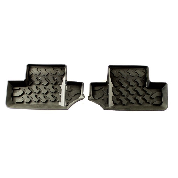 Bestop Rear Floor and Cargo Liners Black - JK 2Dr 2011+