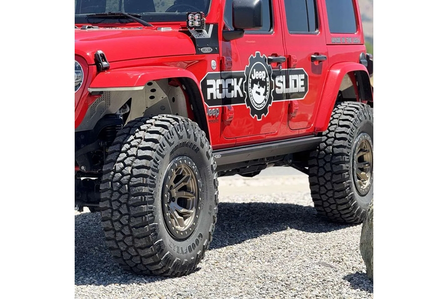 Rock-Slide Engineering Wrangler Deluxe Rock Rail Kit - JL 4Dr