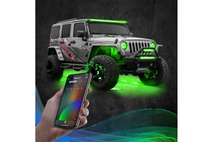 XK Glow XKchrome RGB LED Rock Light Kit - 8pc 