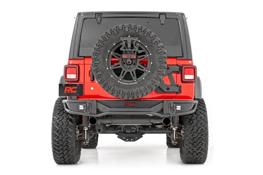 Rough Country Rear Tubular Bumper    - JL 